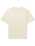 Folk - Slub Cotton-Jersey T-Shirt - Neutrals