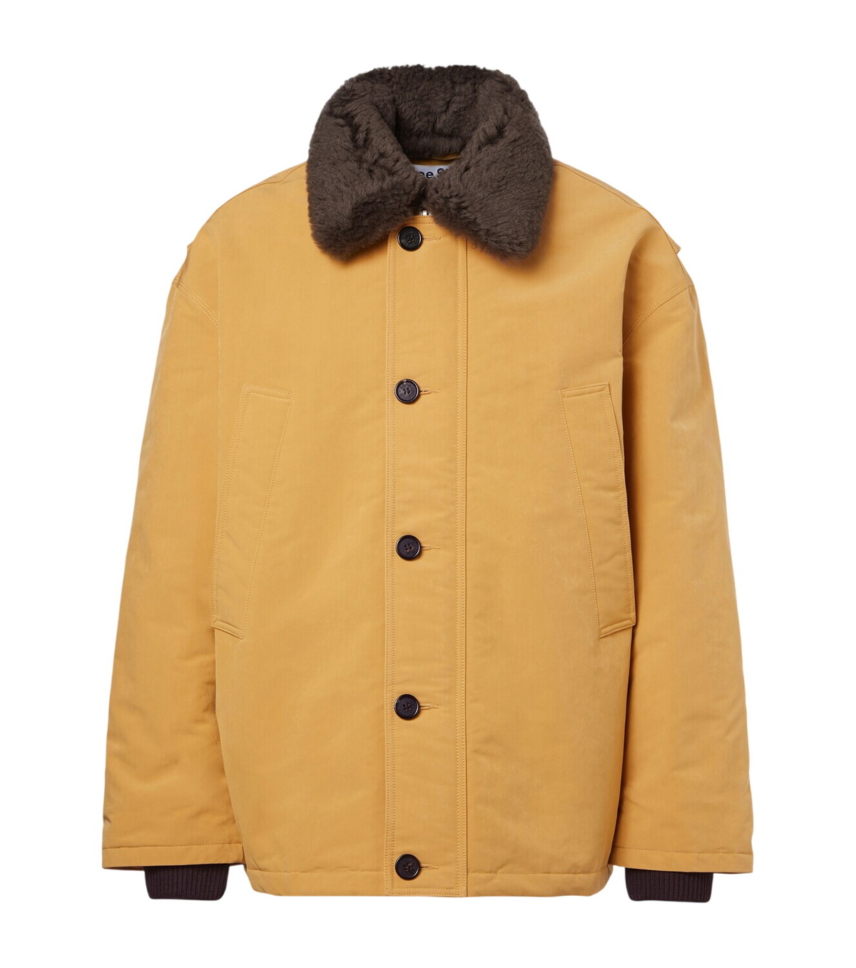 Acne Studios Cotton-blend twill overshirt Acne Studios