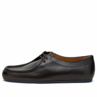 Jil Sander Men's Leather Lace Up Shoe in Cacao
