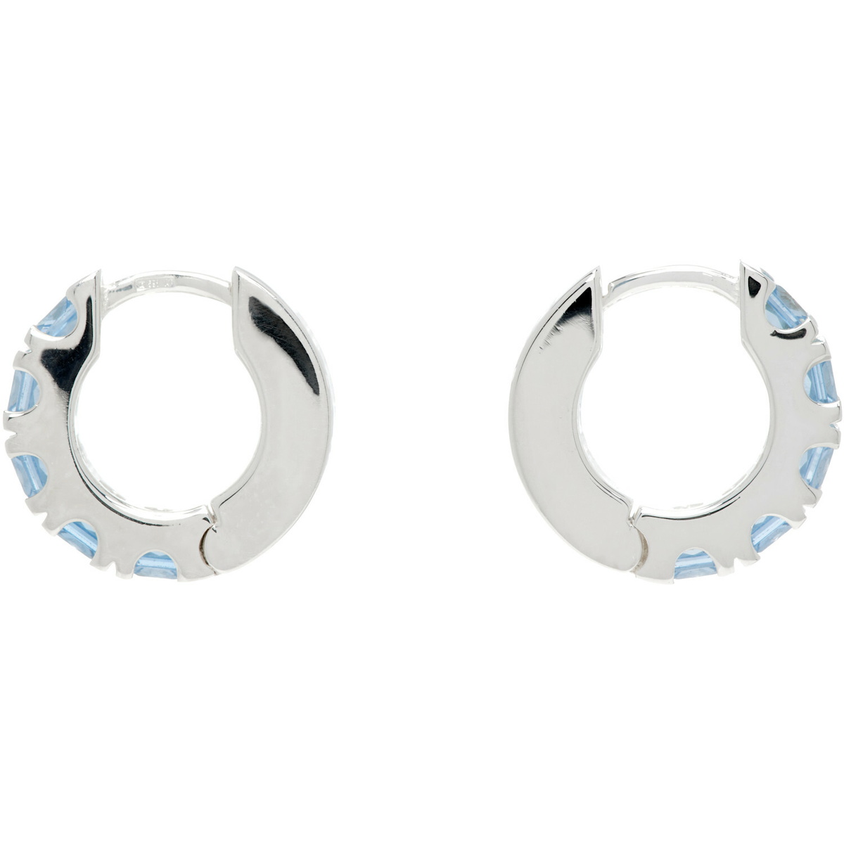 Hatton Labs Facet Hoop Earrings