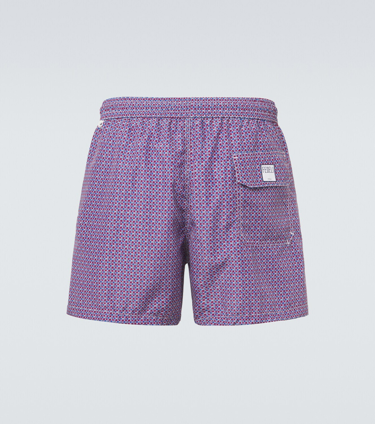Fedeli Madeira printed swim trunks