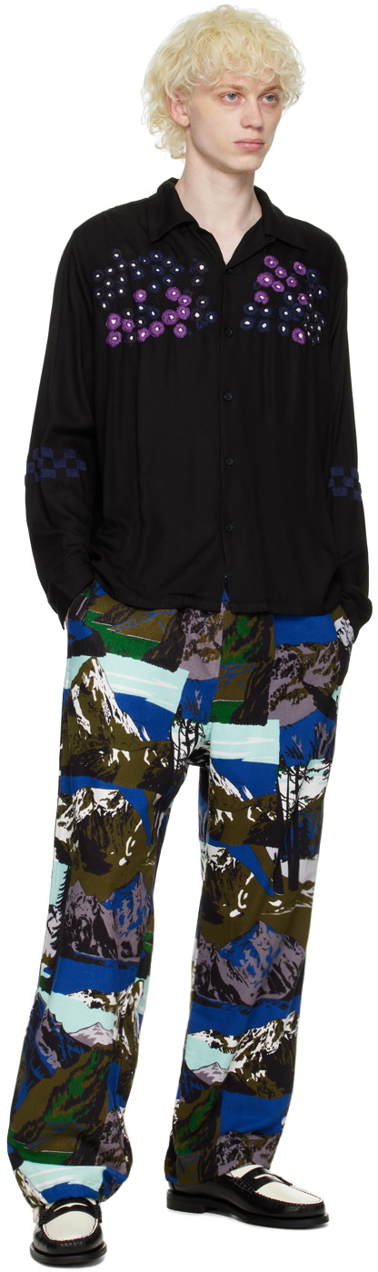 NOMA t.d. Multicolor Patterned Trousers