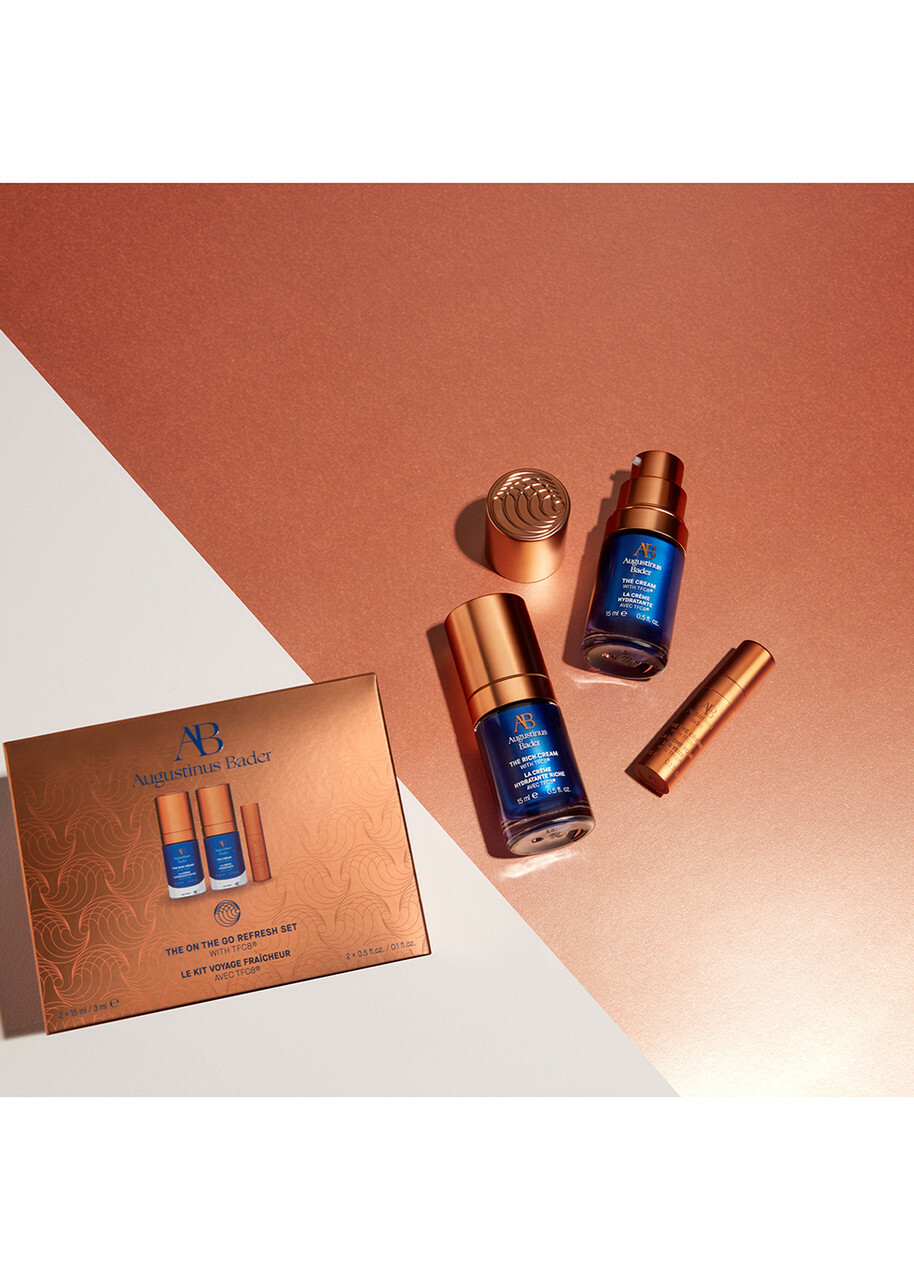 Augustinus Bader On The Go Refresh Set With TFC8, Skin Care, Vitamin E, Gift Sets, Floral