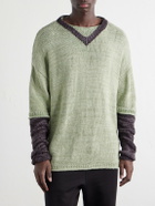 Kartik Research - Silk Sweater - Green
