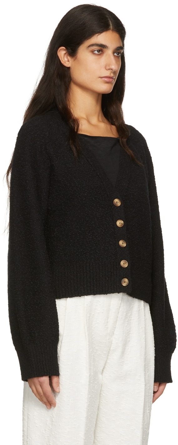 House of Dagmar Black Megan Cardigan