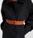 Khaite Theo leather belt