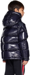 Moncler Enfant Kids Blue Karakorum Down Jacket