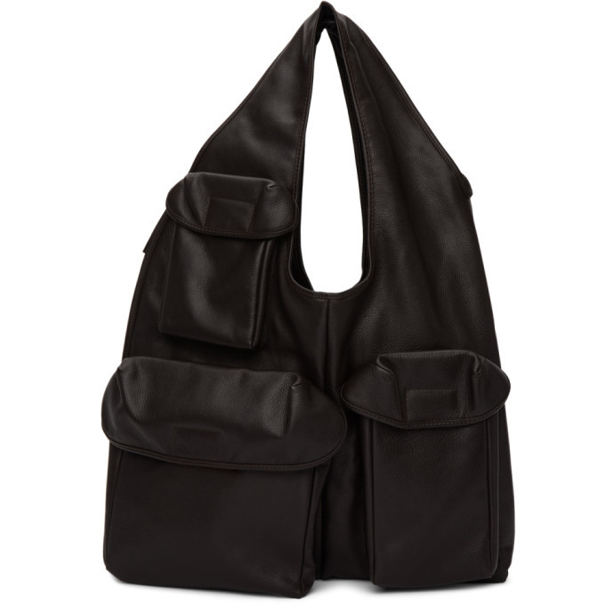 Lemaire Brown Reporter Bag Lemaire