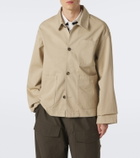 JW Anderson Embroidered cotton canvas jacket