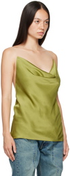 Y/Project Green Invisible Strap Camisole