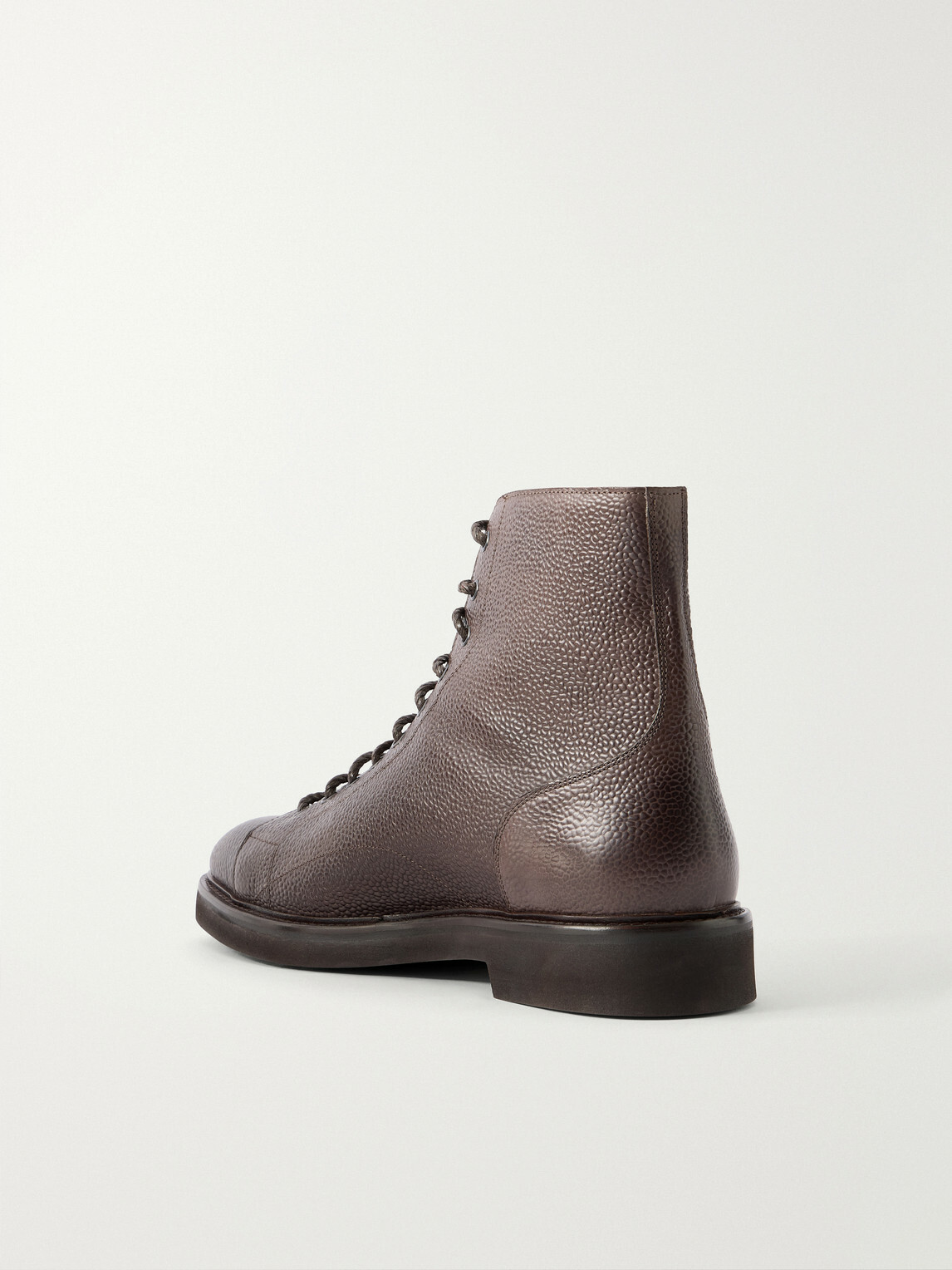 Mr P. - Monkey Full-Grain Leather Boots - Brown