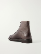 Mr P. - Monkey Full-Grain Leather Boots - Brown