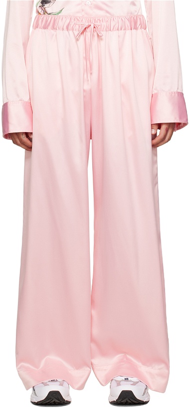 Photo: LU'U DAN Pink Pyjama Trousers