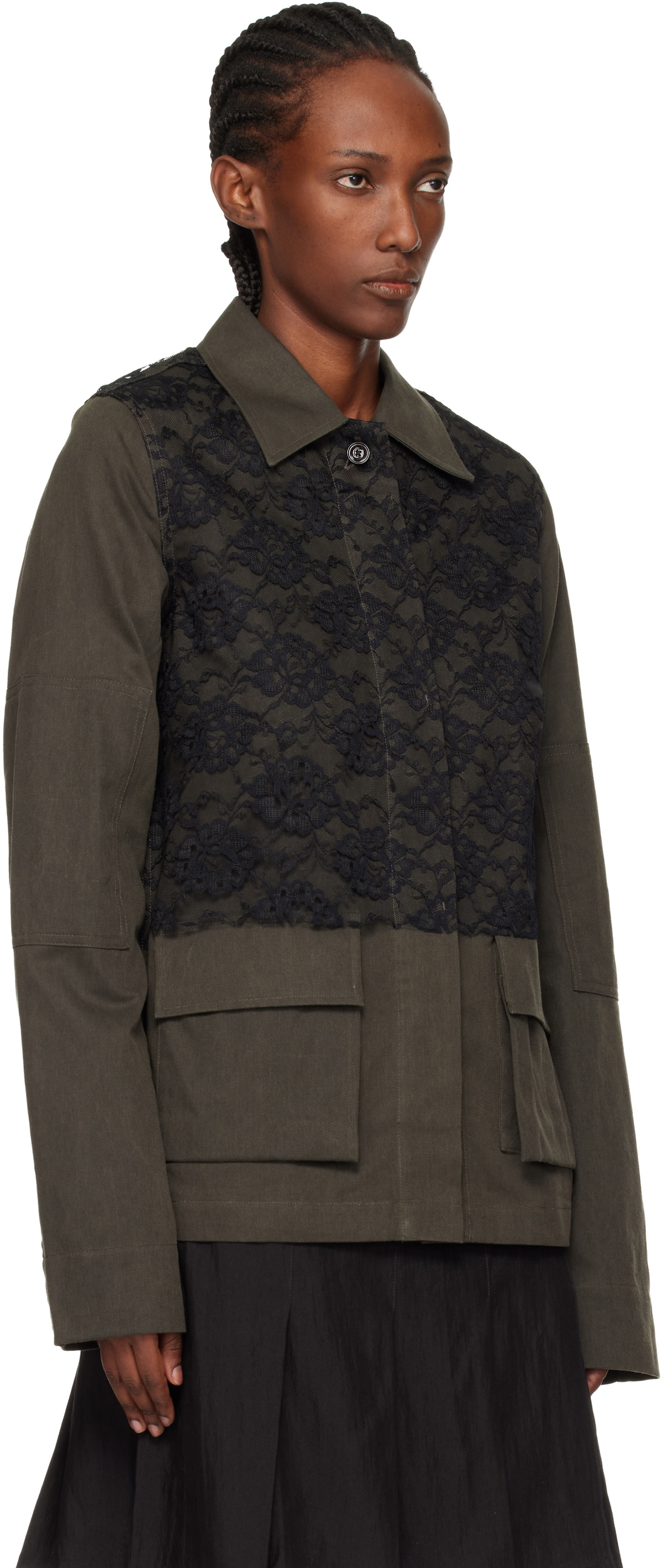 OUR LEGACY Khaki Split Jacket