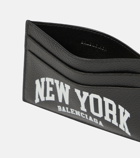 Balenciaga - Cities leather card holder