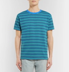 Velva Sheen - Striped Cotton-Jersey T-Shirt - Men - Blue