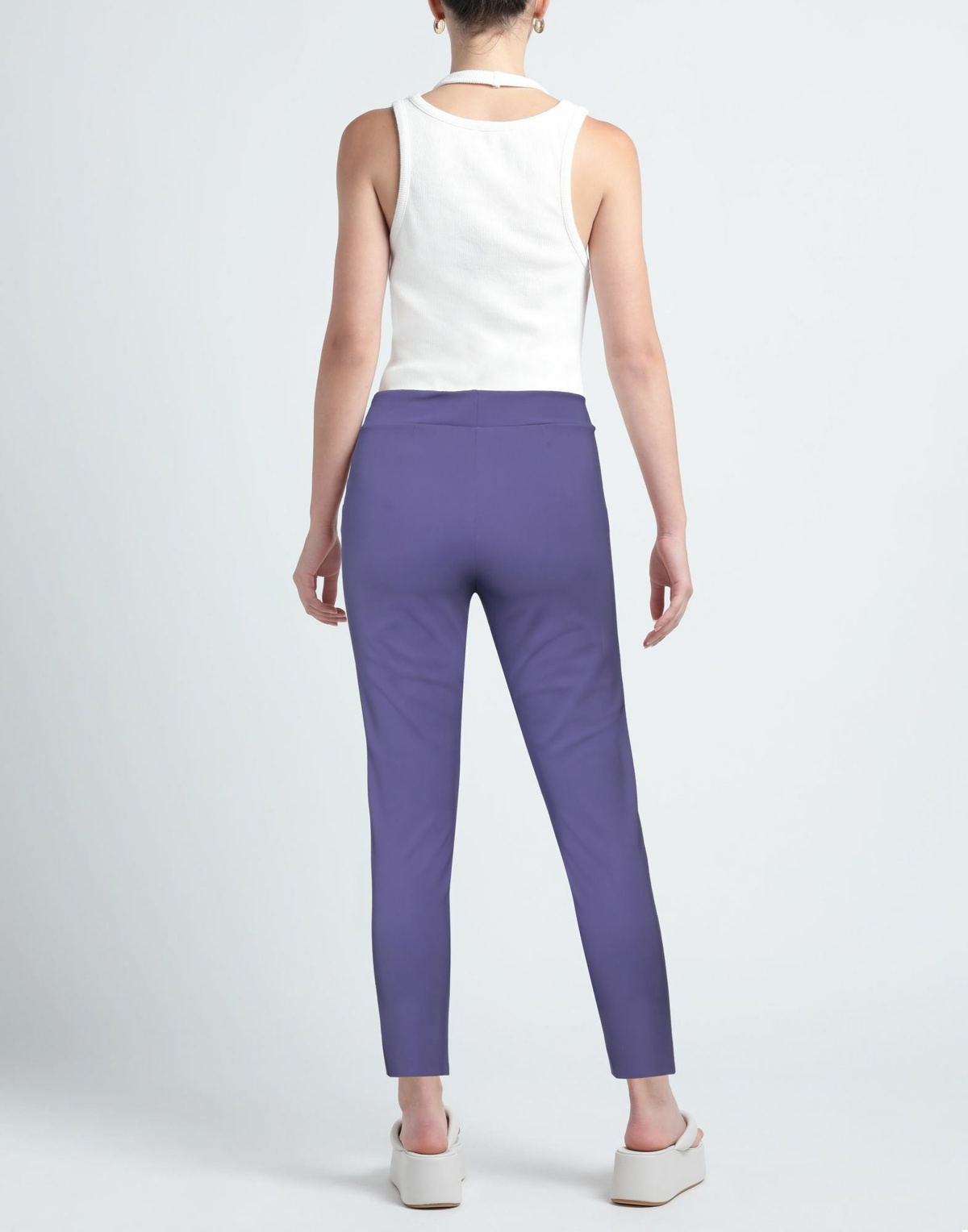 Chiara Boni La Petite Robe Womens Pants in Purple