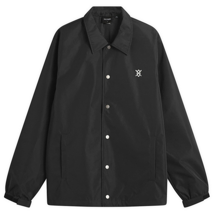 Photo: Daily Paper Men's Alias Dias Coach Jacket in Black