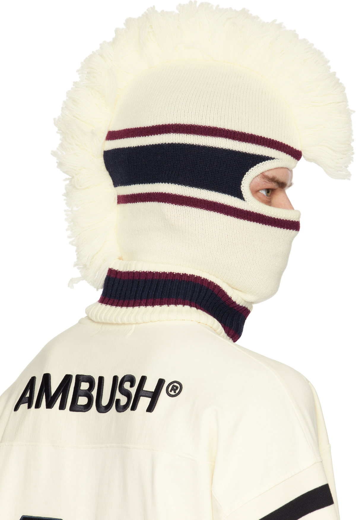 Hand Knit Balaclava グレイッシュベージュ Hand Knit Balaclava グレイッシュベージュ