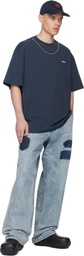 AMBUSH Navy Ballchain T-shirt