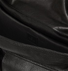 Belstaff - Waxed-Leather Messenger Bag - Black