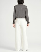 Peserico Easy Womens Denim outerwear in Grey