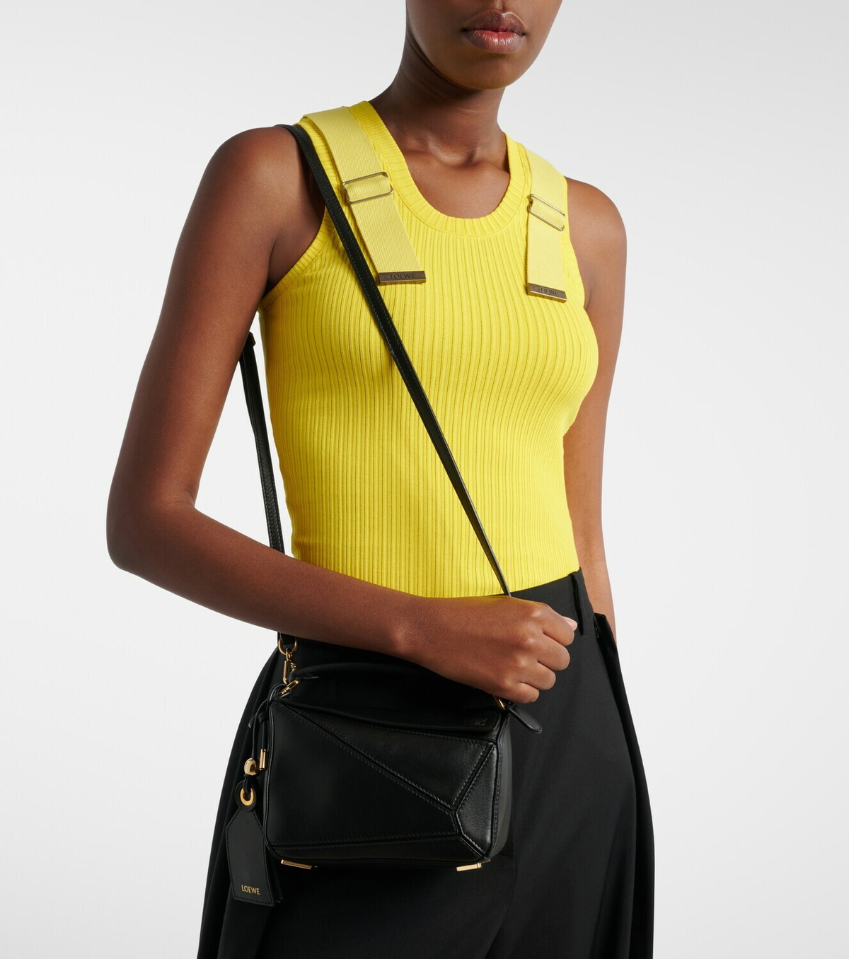 Loewe Featherlight Puzzle Mini top-handle bag