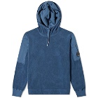 C.P. Company Hooded Arm Lens Sherpa Popover Hoody