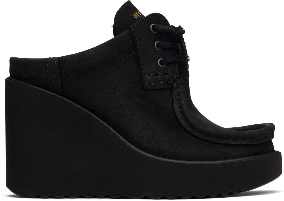 Ottolinger Black ECCO.kollektive Edition Joke Wedge Mules