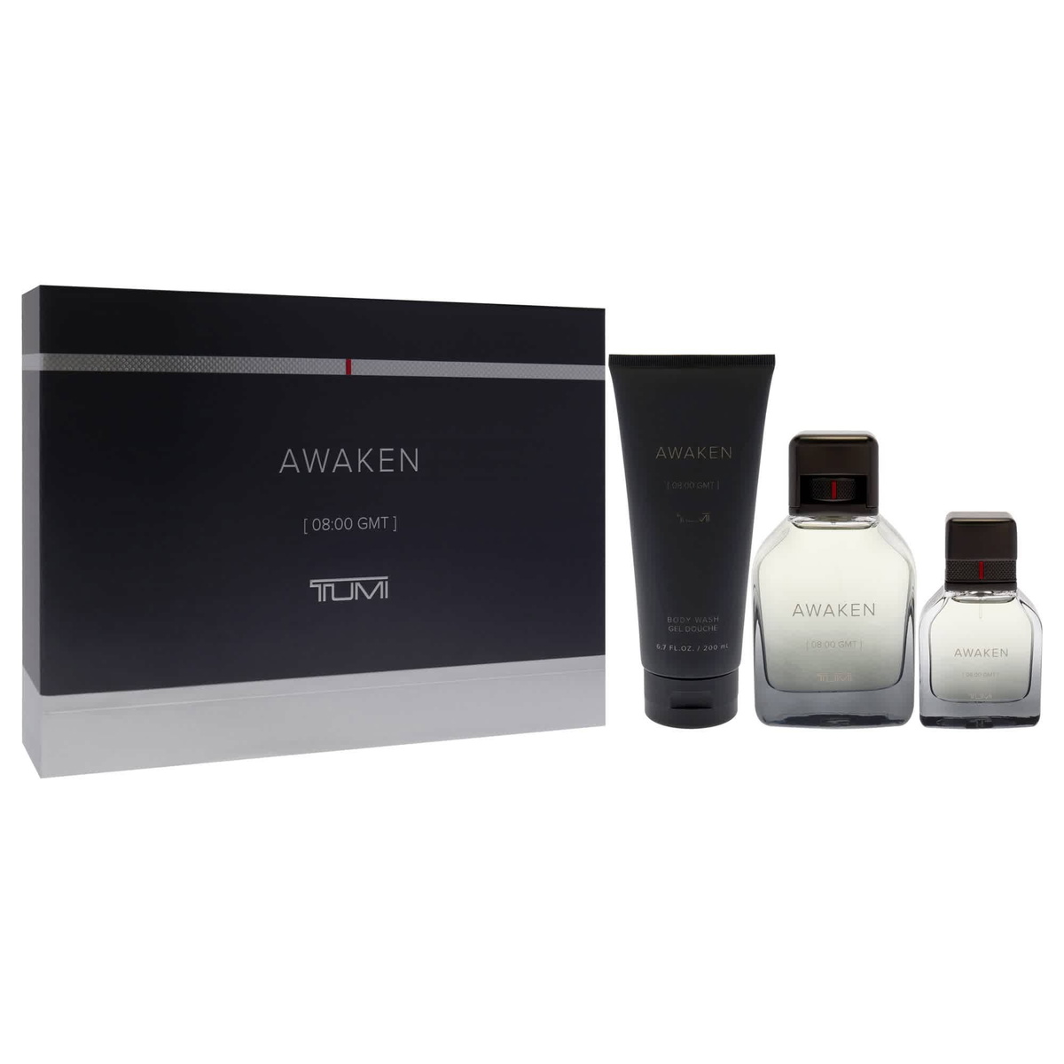 Tumi Mens Awaken 3pcs EDP Gift Set Fragrances 850016678621