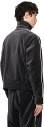 Camiel Fortgens Gray Piping Track Jacket
