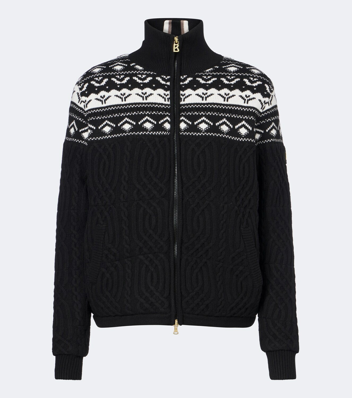 Bogner Carolyn cable-knit jacket