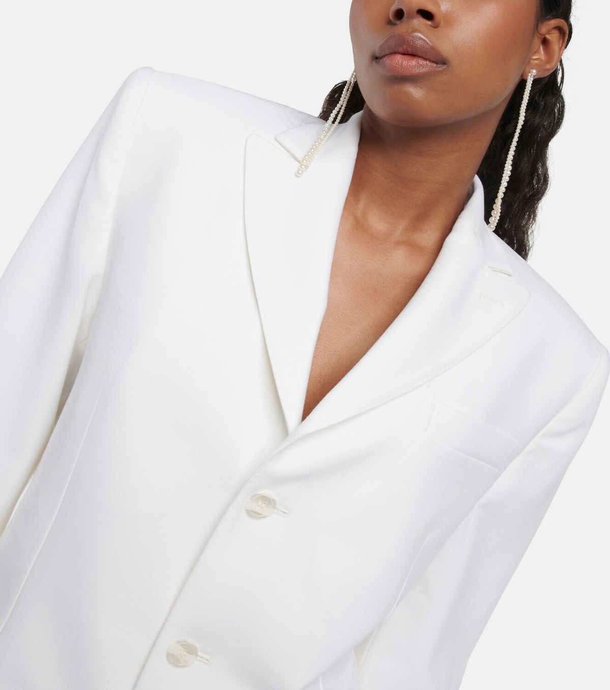 Nensi Dojaka - Bridal wool-blend blazer