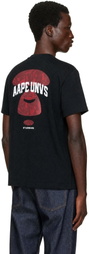 AAPE by A Bathing Ape Black 'AAPE' Basic T-shirt