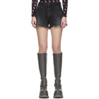 Moussy Vintage Black MV Brady Shorts