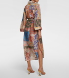 Zimmermann Devi printed silk midi dress