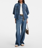 Brunello Cucinelli Monili suede-trimmed sneakers