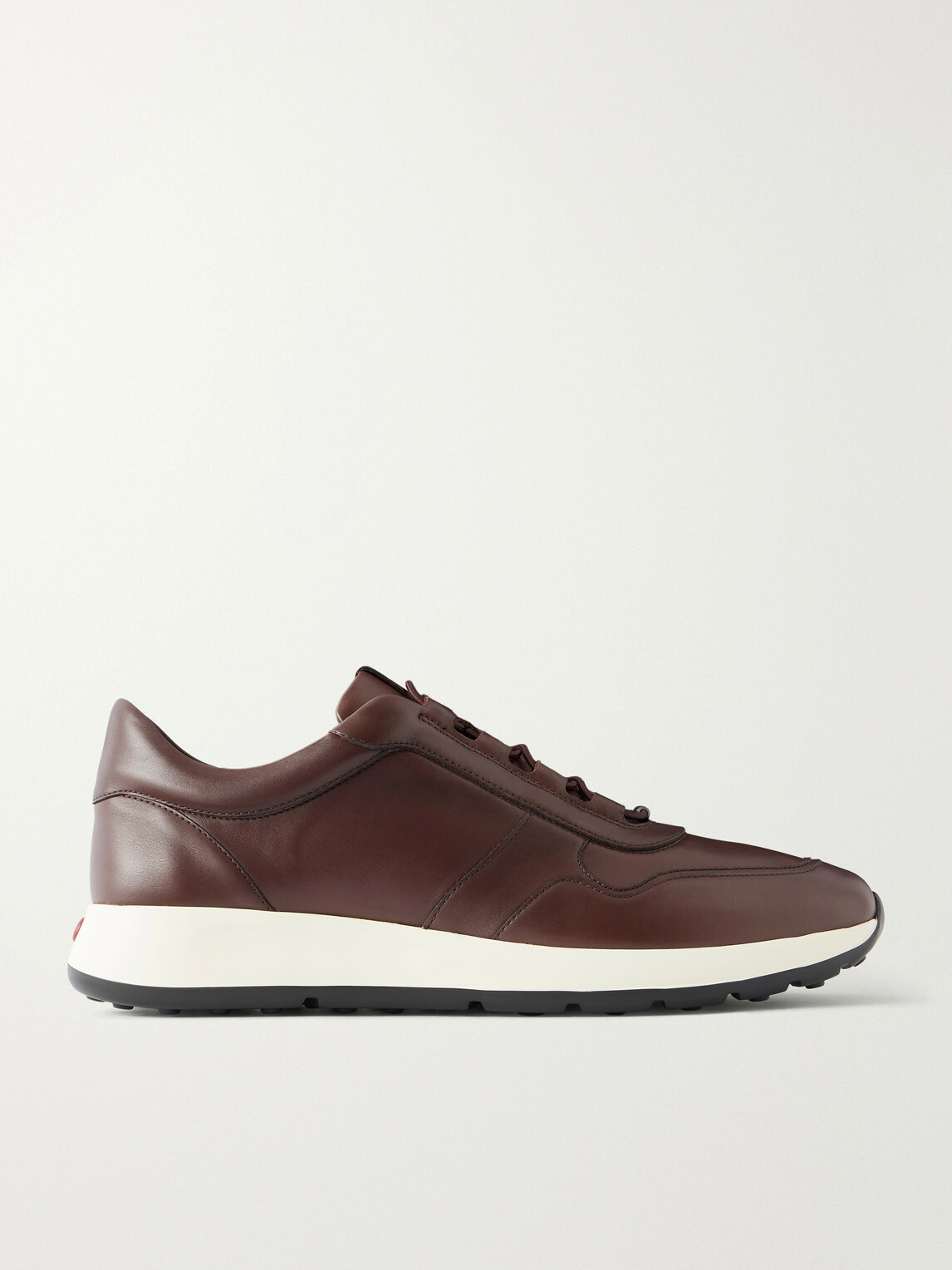 Tod's - Paneled Leather Sneakers - Brown