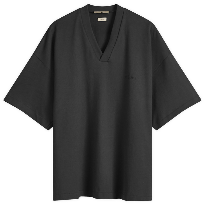 Photo: Adidas x FOG Adidas x Fear Of God Athletics V-Neck T-Shirt in Black