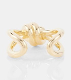 Bottega Veneta Knot gold-plated sterling silver ring