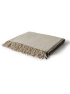 Brunello Cucinelli - Fringed Cashmere Blanket