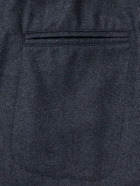 Stoffa - Double-Breasted Wool Blazer - Blue