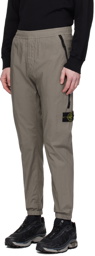 Stone Island Gray Patch Trousers