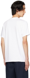 A.P.C. White Raymond T-Shirt