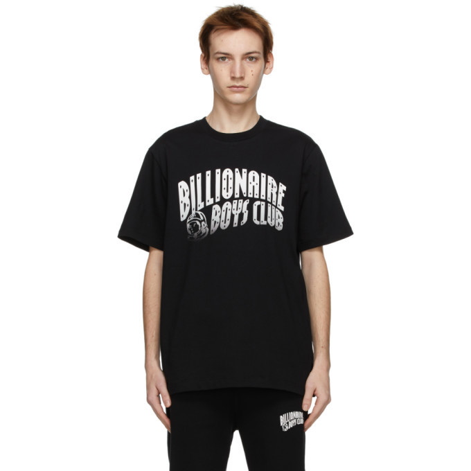 Photo: Billionaire Boys Club SSENSE Exclusive Black Logo T-Shirt