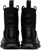 Dr. Martens Black Qubist Rigger Boots
