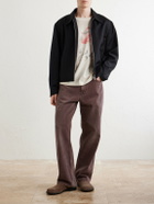 424 - I Love 424 Printed Cotton-Jersey T-Shirt - Neutrals