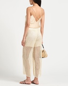 Peserico Womens Pants Cream