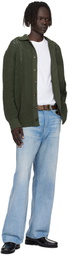 AURALEE Brown Two-Hole Buckle Belt