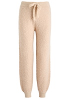 Crush Cashmere Bruce Bouclé Mohair Sweatpants Beige